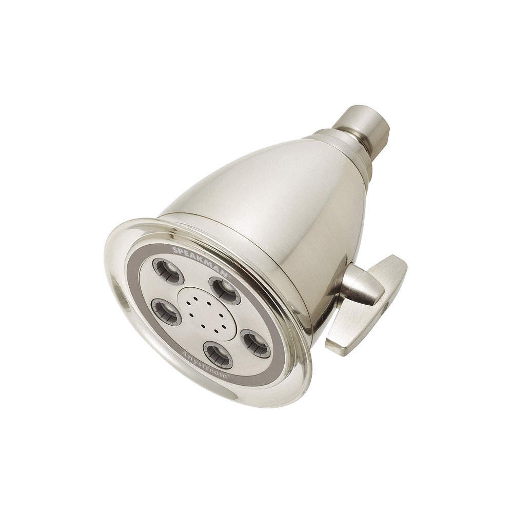 SPEAKMAN S-2005-HB-BN-E2 Shower Head,Bulb,2.0 gpm 32WT71