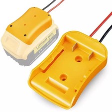 14 AWG Power Connector DIY Battery Adapter Dock For DeWalt 18V/20V Max Battery