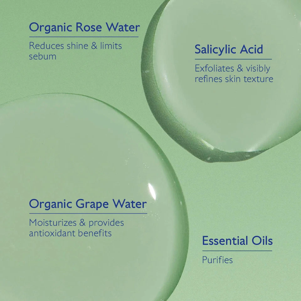 Tónico minimizador de poros ácido salicílico Caudalie Vinopure, 6,7 oz Foto 4 de 4