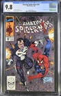 🔥 AMAZING SPIDER-MAN #330 CGC 9.8 NM/M WHITE PAGES PUNISHER SPIDERMAN 129 134🔥