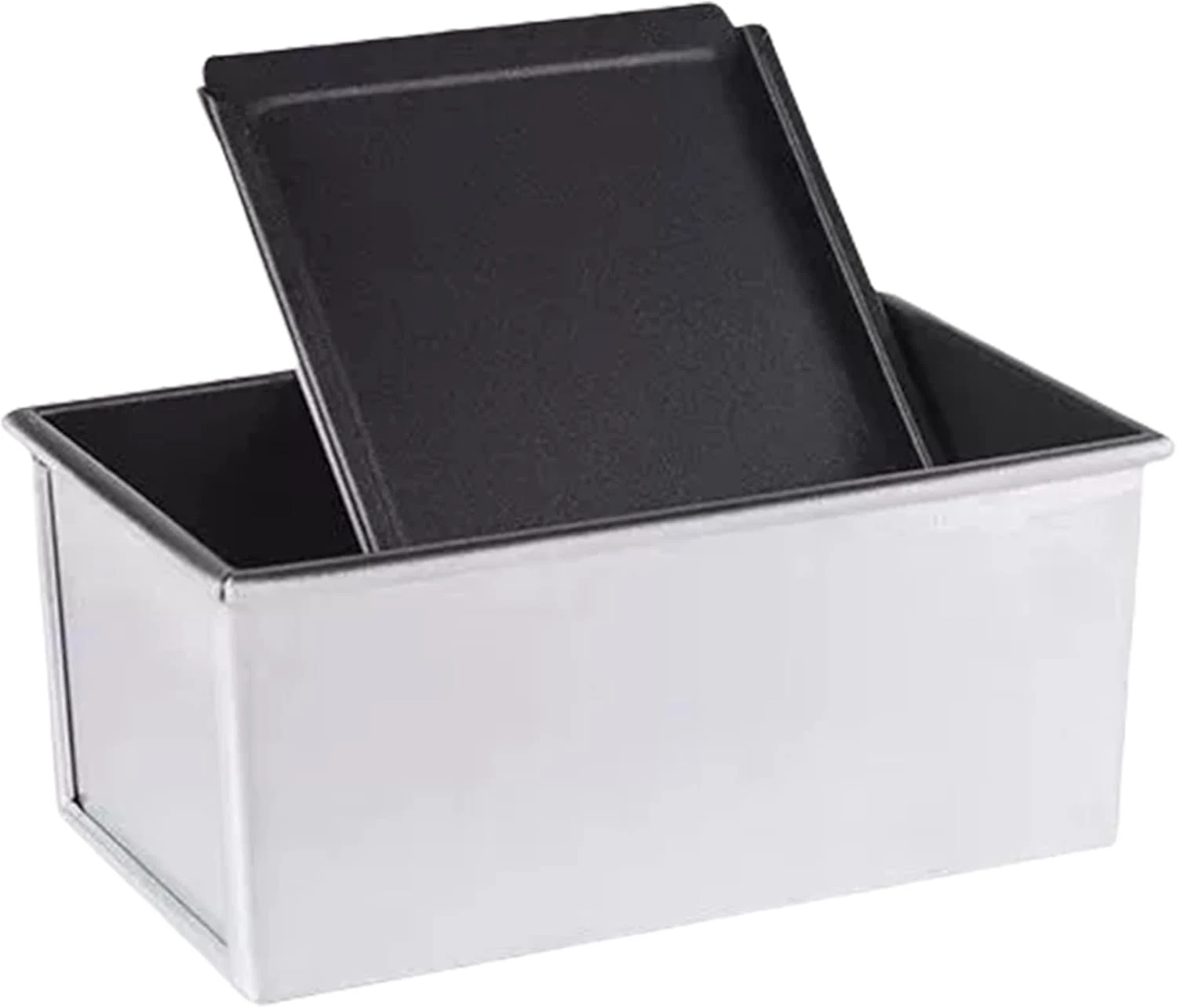 Bread Pan 1.5 Loaf - Japanese Bread Pan, Pullman Bread Pan with Lid, Ir
Opens in a new window or tab