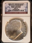 2015 Coins And Chronicles 1oz Silver Medal John Kennedy Certified MS