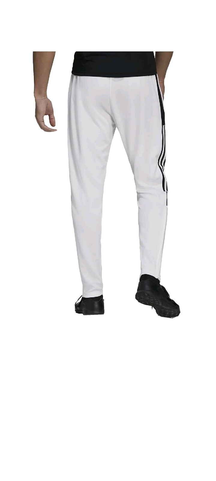 Adidas Tiro 21 Training Pants Knit Soccer GN5489 White/Black Men's Size