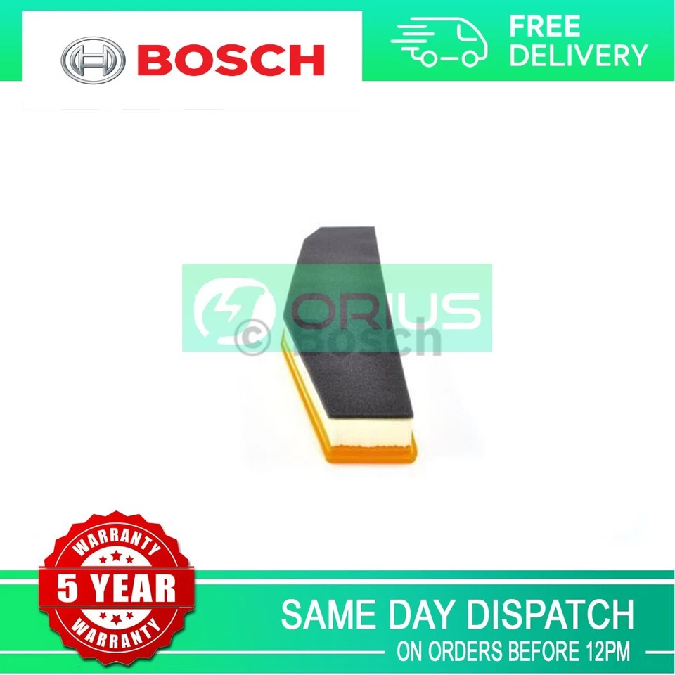 Se adapta a BMW X3 2006-2010 2.0 D 3.0 + Otros modelos Filtro de aire Bosch Foto 3 de 4