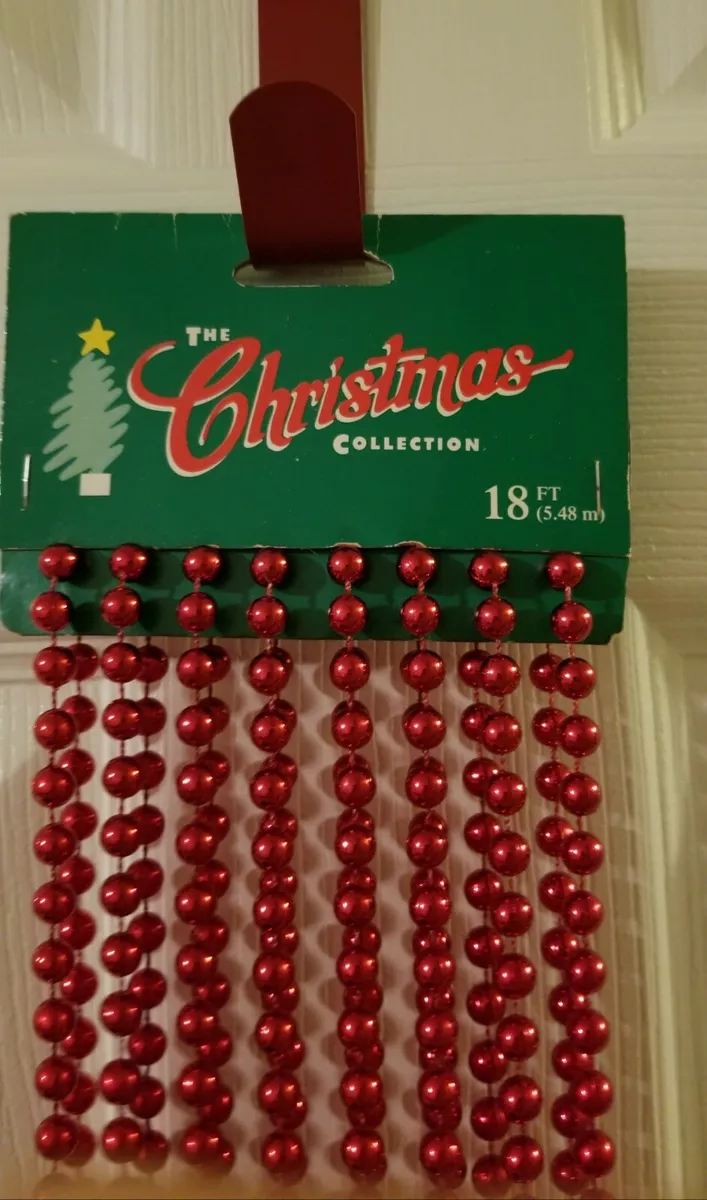 Michaels 2024 red beads