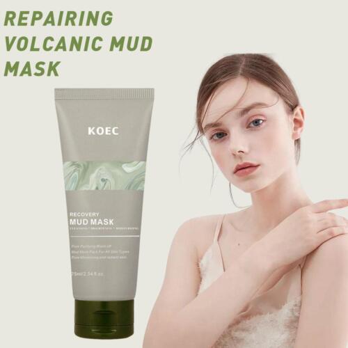 Relief Mud Mask - Deep Cleansing & Hydrating Recovery Mud Clay Face Mask G5L3 - Picture 2 of 9