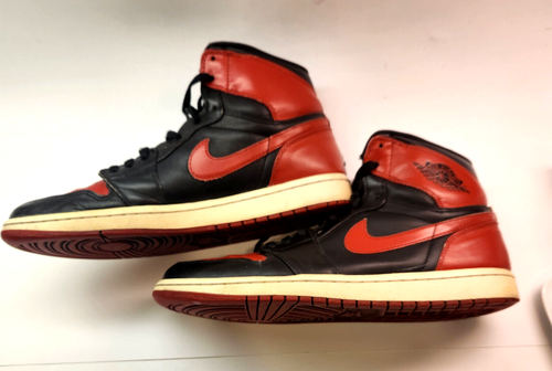 Nike Air Jordan 1 Basketball High Retro 2009 Chicago Bulls 332550-061 Mens 11.5 - Picture 14 of 16
