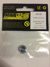 Mitoos M148 MXL z18 Tooth Alu Pulley x 1 Including Screw