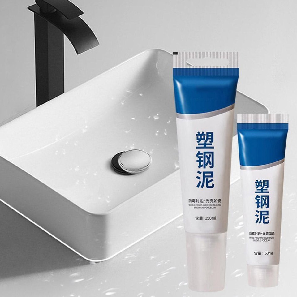 Silicone Sealant Clear Waterproof 150/60g Tube Kitchen Bathroom Sealant