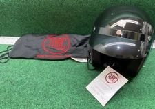 Torc Model T-50 Route 66 3/4 Open Face Motorcycle Helmet Small Gloss Black