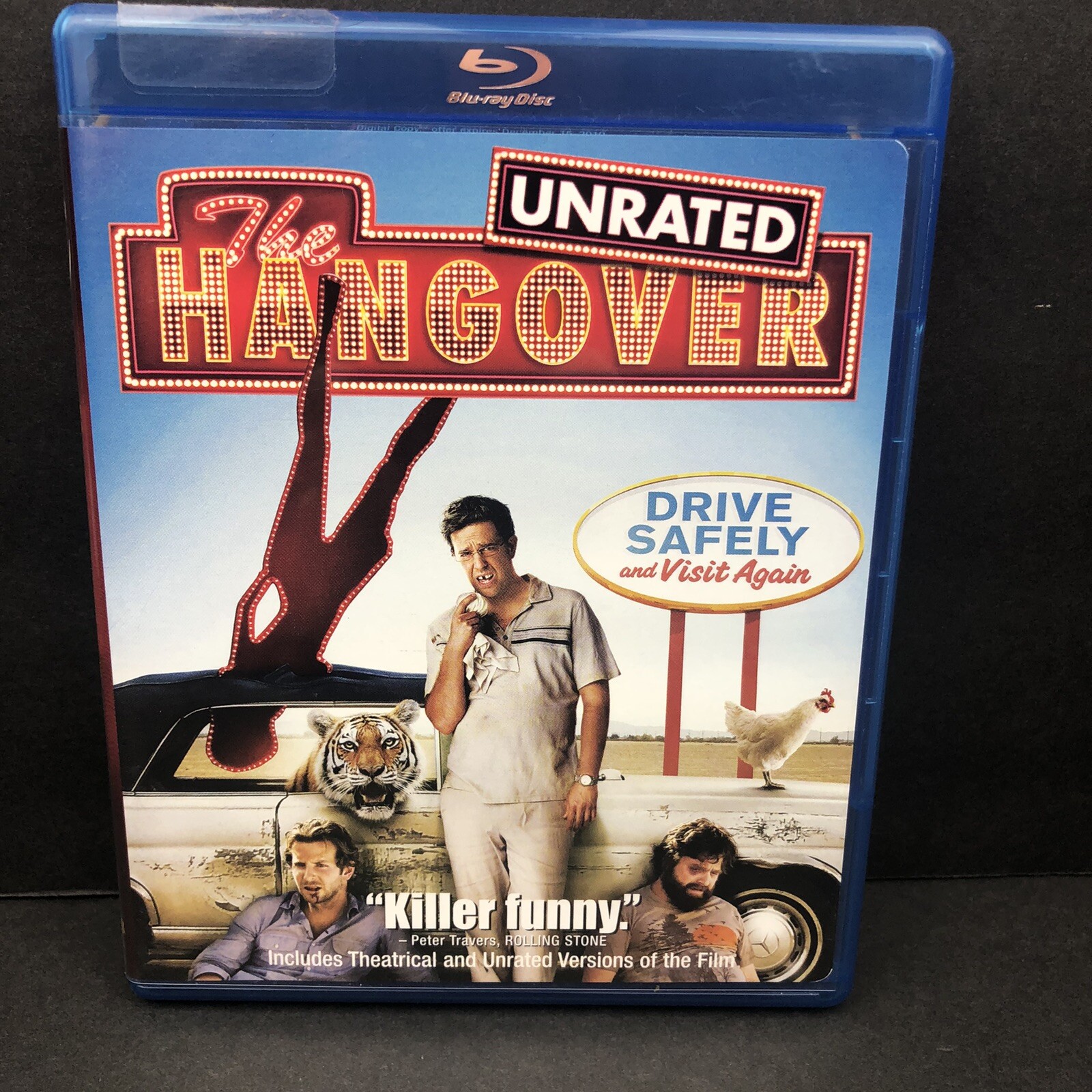 The Hangover (Blu-ray Disc, 2009, Rated/Unrated)