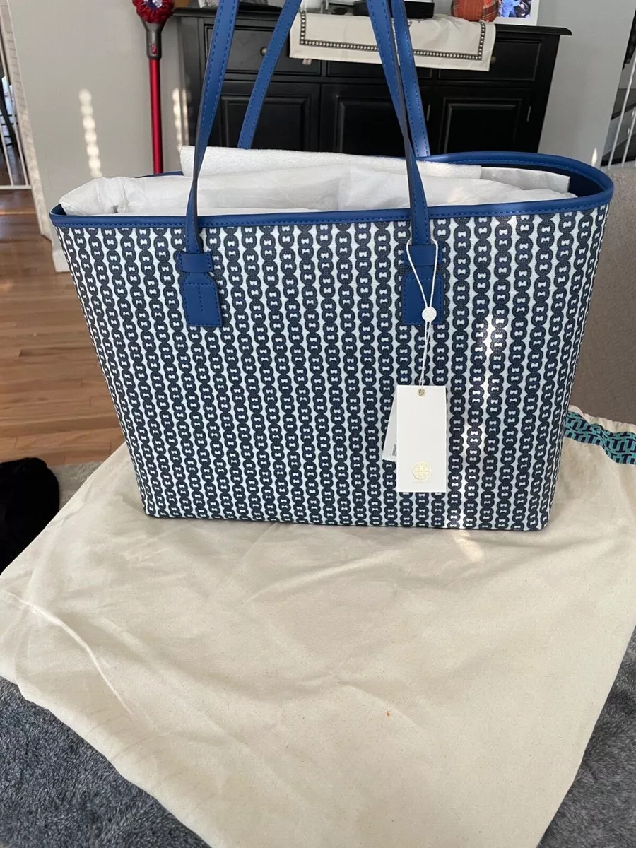 Blue Gemini Link Tote by Tory Burch Accessories for $49