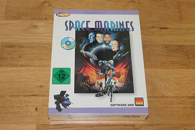 SPACE MARINES Software 2000 Classic PC EUROBOX Neu in Folie MEGARAR!!