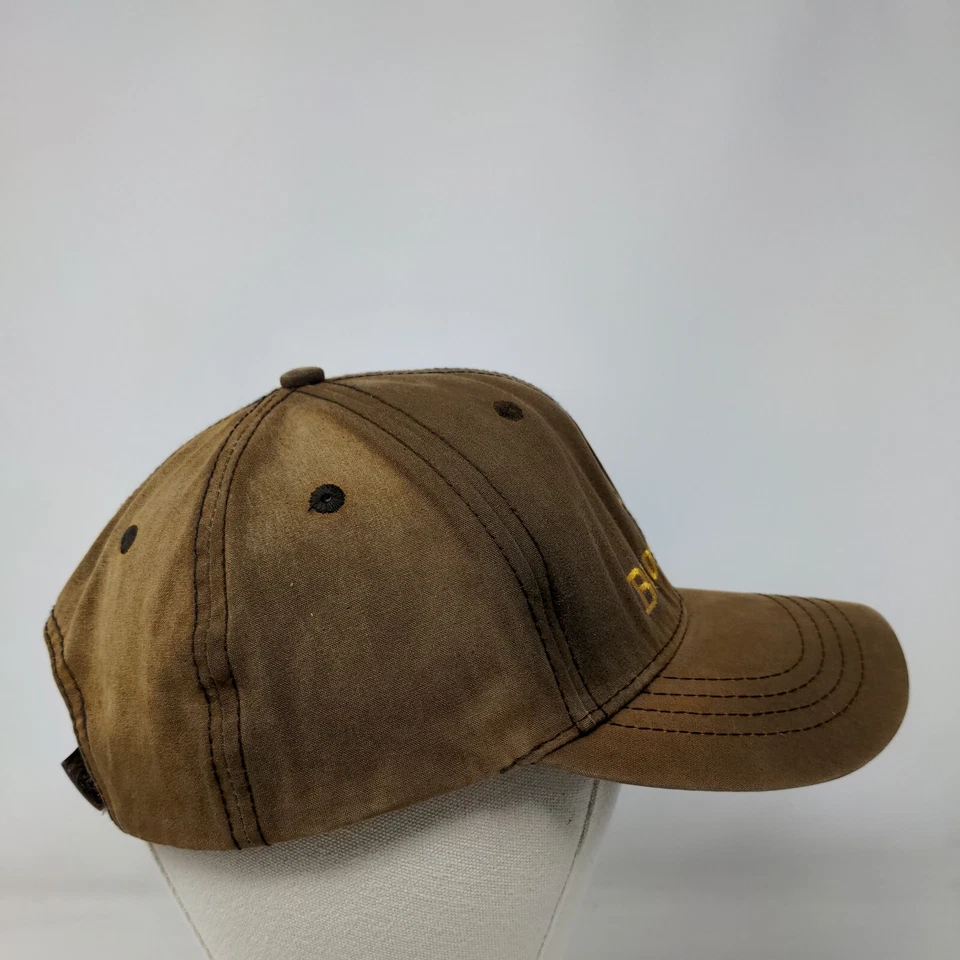 Sombrero Browning Strapback Marrón OSFA Ajustable Bordado Ventilado Agujeros Algodón Foto 4 de 4