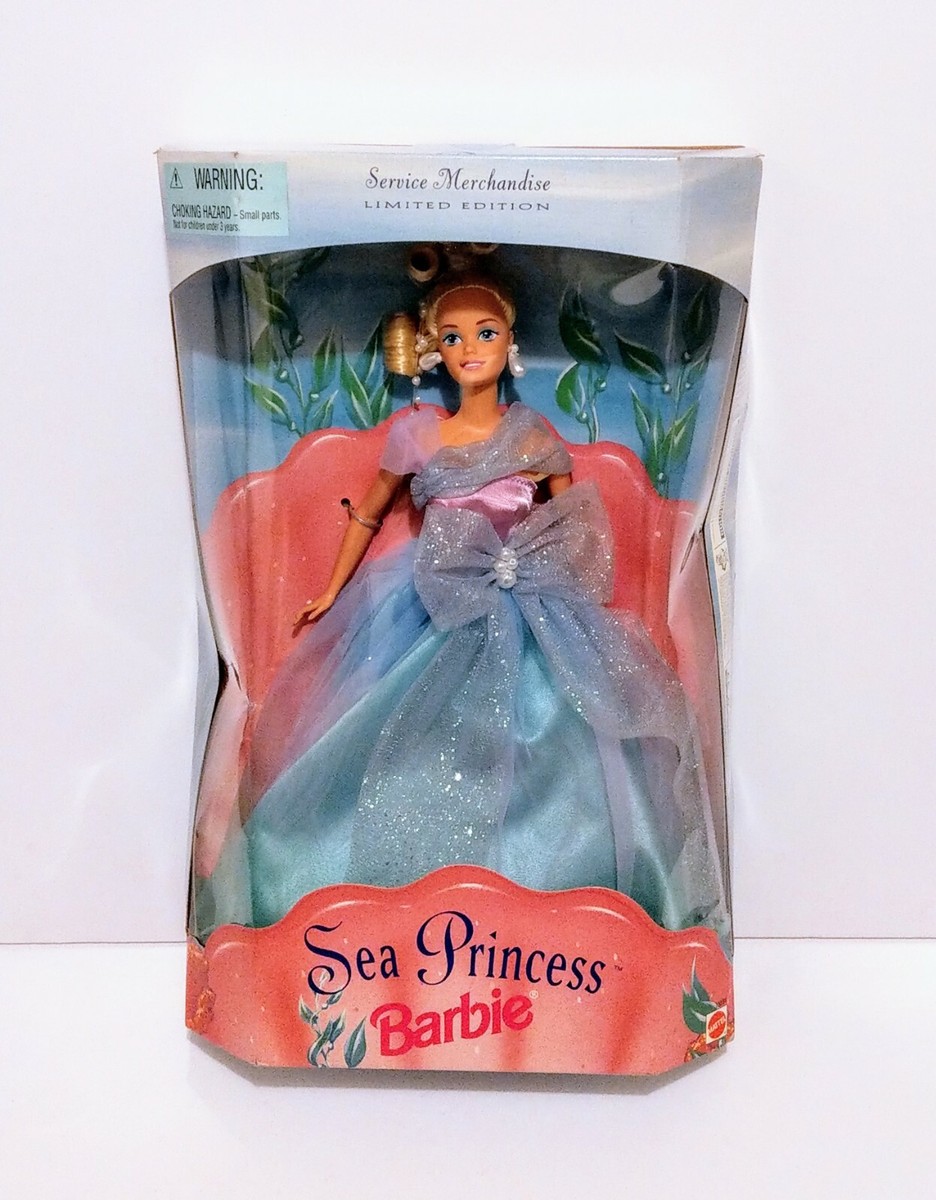 BARBIE SEA PRINCESS SERVICE MERCHANDISE LIMITED EDITION 1996