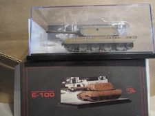 1/72 CYBER HOBBY/DRAGON ARMOR E100- A 100 TON ROLL OUT- DISPLAY CASE #60169