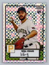 2021 Topps Chrome Platinum Anniversary X-FRACTOR - #80 Will Craig RC