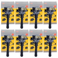 8X NGK 48036 U5012 ZüNdspule FüR BMW E34 530/540I E32 E38 730/740I E31 840I M60