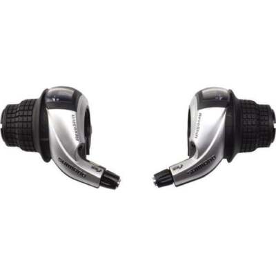 SHIMANO Tourney Revo SL RS45 Twist Shifters Set 3 x 8 Speed