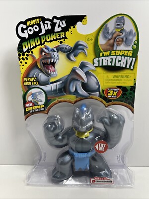 Moose Enterprise Heroes of Goo Jit Zu Dino Power  VERAPZ  The Velociraptor, NEW!