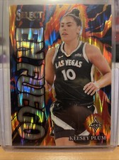 2024 Select WNBA Basketball KELSEY PLUM En Fuego Flash Prizm Las Vegas Aces #6