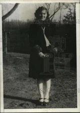 1930 Press Photo Naomi Hall Brady, Killed by Bomb in Seat Pleasant, Maryland