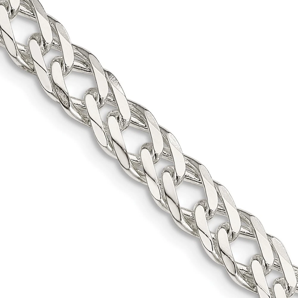 Double sale curb necklace