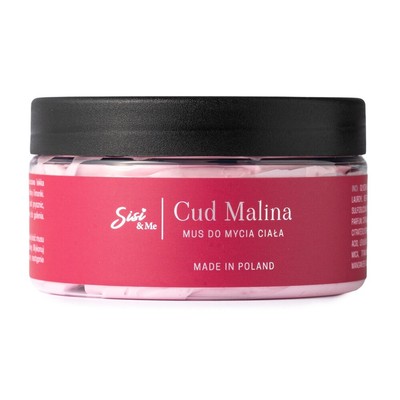 5903890497750 Cud Malina mus do mycia ciała 100ml Sisi & Me