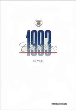 1993 Cadillac Deville Owner's Manual