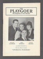 Irving Berlin "LOUISIANA PURCHASE" Victor Moore 1940 Philadelphia Tryout Program