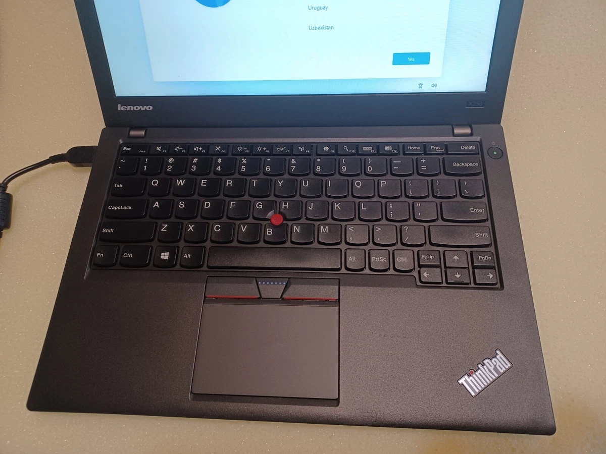 fødselsdag Kostume hver for sig Lenovo ThinkPad X250 i5-5300U 8GB RAM 256GB SSD Windows 11 Pro Great  Condition | eBay