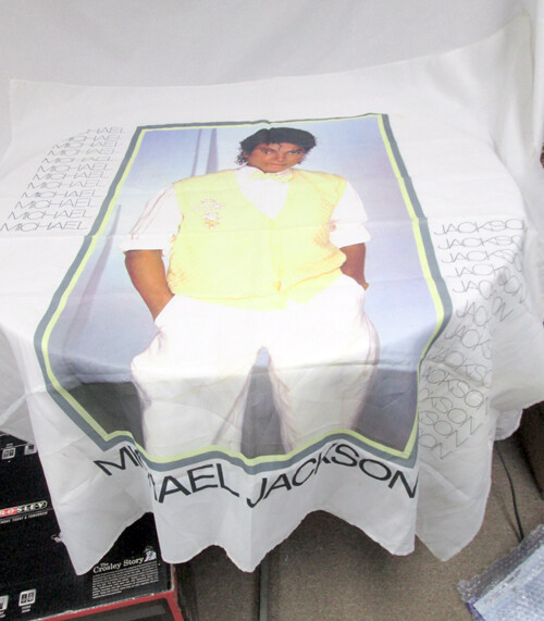 Michael Jackson 1983 Michael Jackson Productions Fabric Silk