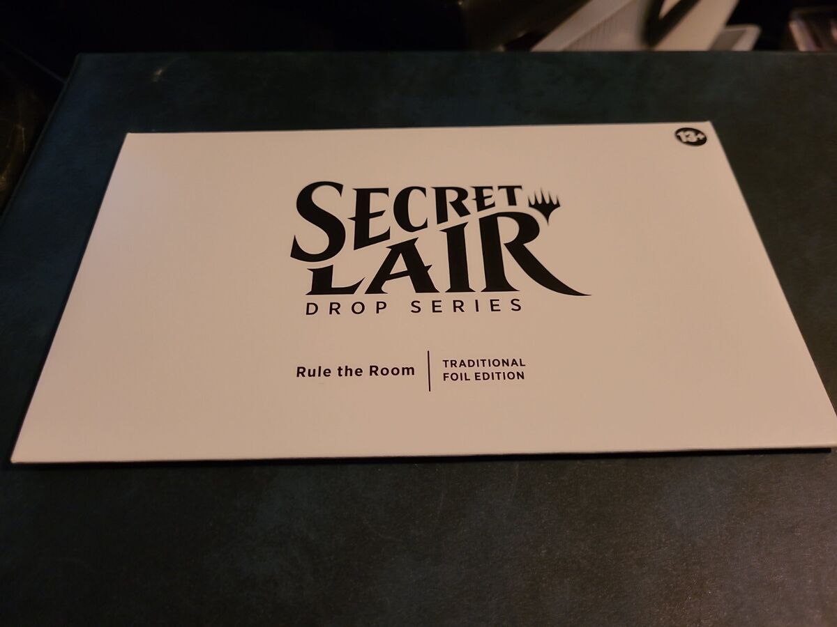 MTG Secret Lair Rule the Room - SEALED FOIL - Magic The MTG Secret Lair Rule the Room - SEALED FOIL - Magic The