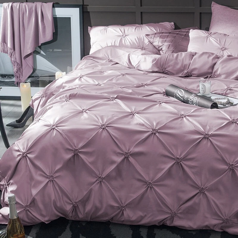 "Luxurious Silk 3-Piece Bed Sheet Set: Elegance and Comfort Combined" - Image 2 of 4