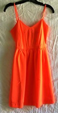 J CREW Women’s dress ORANGE size 00 NWT