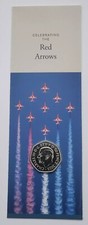 2025  RED ARROWS  50p  Coin  Brilliant Uncirculated  BUNC  CARDED VACUUM SEALED