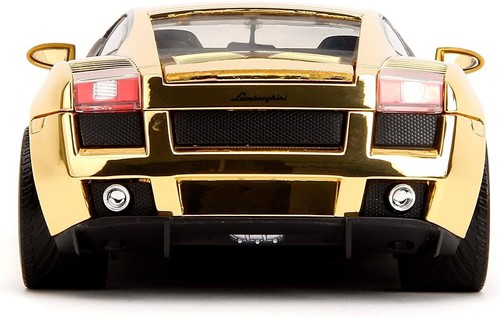 Limited Edition Gold Chrome Lamborghini Gallardo 1:24 Die-Cast - Fast & Furious - Picture 7 of 12
