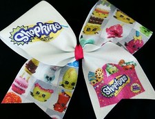 Cheer Bow - Shopkins - Glitter - Hair Bows
