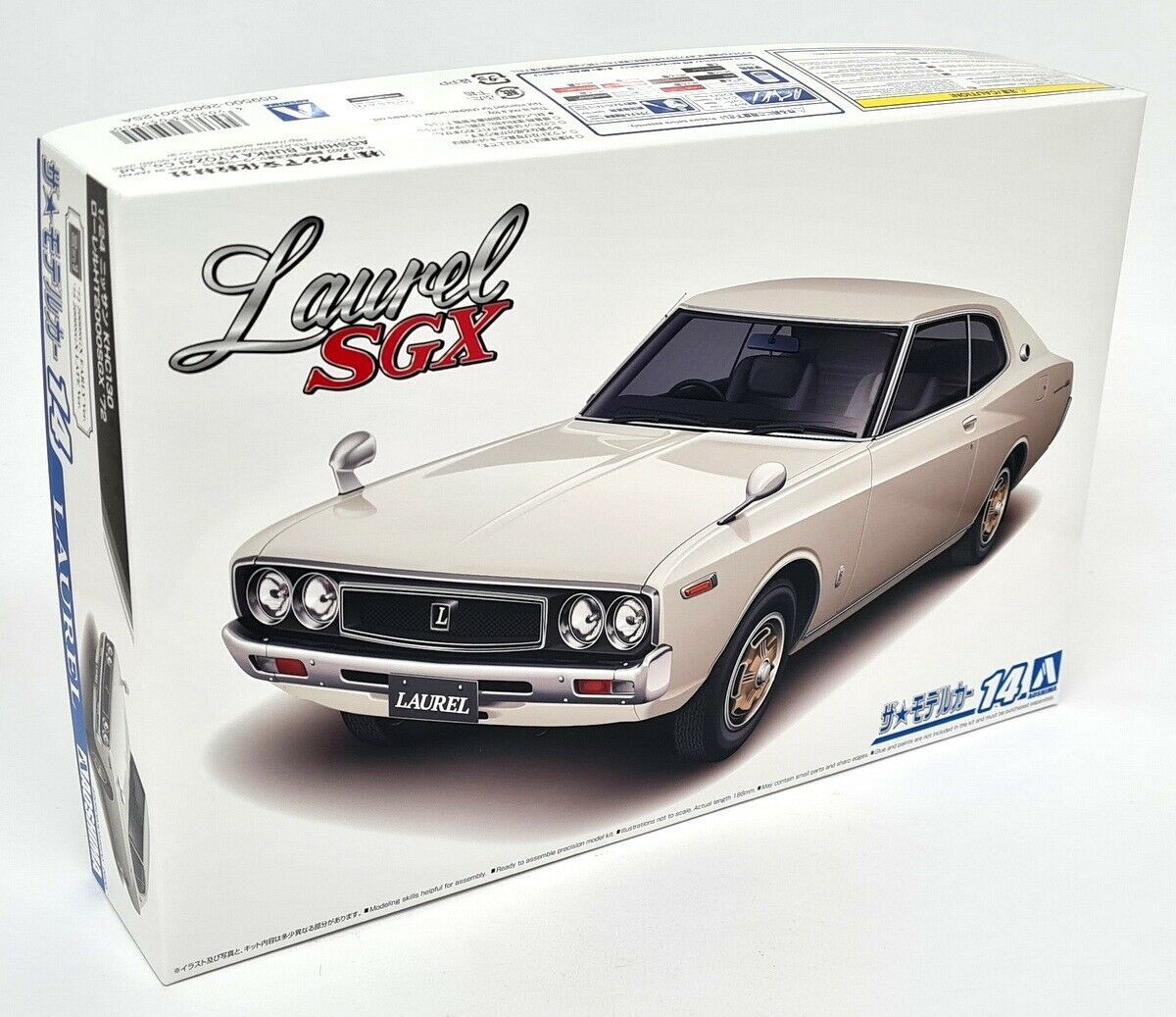 Aoshima 1/24 - Nissan Laurel KHC130 2000SGX 1972 Build