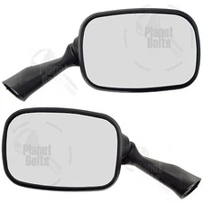 Black Rear View Mirror For Suzuki GSXR 1300 99-19 Hayabusa Back Set Left Right