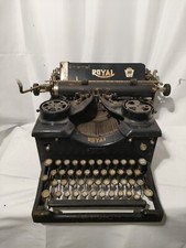 Macchina da scrivere vintage ROYAL 10 (epoca presunta: 1910-1920) FUNZIONANTE