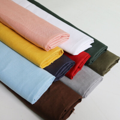 1 Meter X 1.35 Meter Pure Linen Material Elegant Clothing Fabric 100% Linen