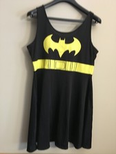DC Comics Batman Women Sleeveless Flare Dress NEW-Available in M XL