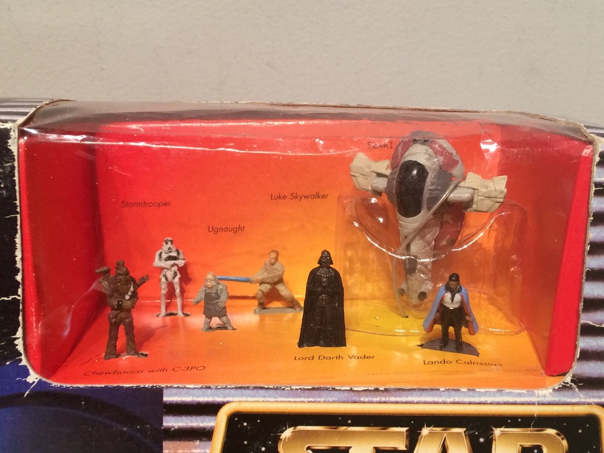 1997 Star Wars Micro Machines Transforming Action Set Darth
