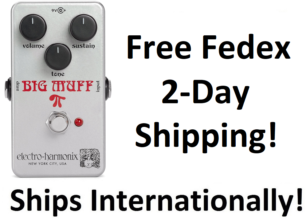 エレクトロハーモニックス BIG MUFF Nano pi ram’s Nano Big Muff Pi | Fuzz / Distortion / Sustainer - Electro