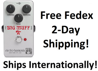 New Electro-Harmonix EHX Nano Rams Head Big Muff Pi Fuzz Pedal