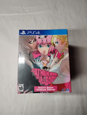 Catherine: Full Body Heart's Desire Premium Edition PS4 FACTORY SEALED 