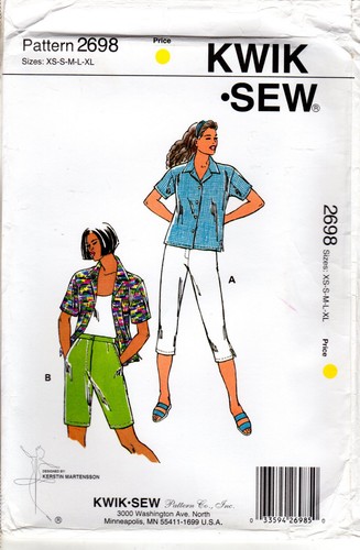CHOICE: Kwik Sew by Kerstin Martensson Patterns: Misses' Tops Blouses Tunics Mor - Picture 38 of 59
