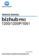 Service & Parts Manual Konica Minolta bizhub ...