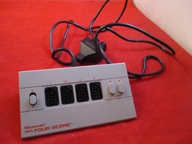 Nintendo NES Four Score 4 Player Controller Attachment Adapter Accessory w/ Box!